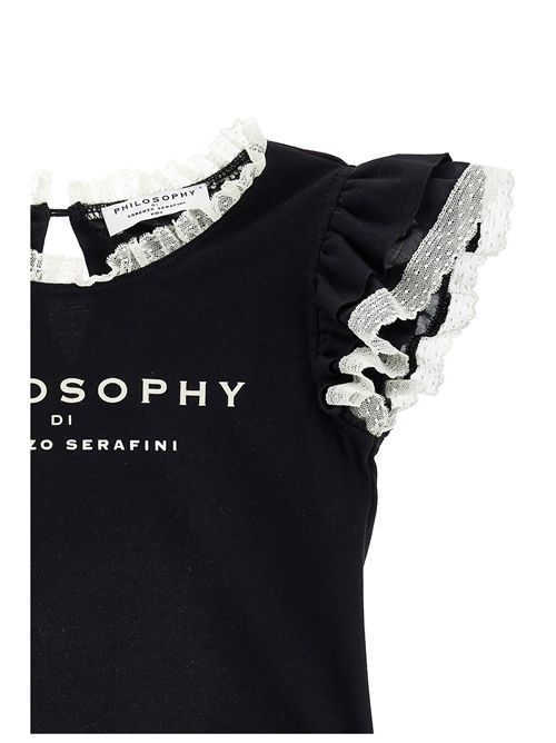 T-shirt, bambina, logata. PHILOSOPHY | I1G600 72010050